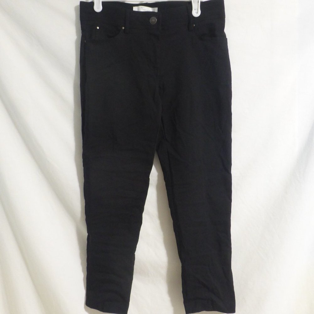 89TH + MADISON, 6P, black denim, button and zip fly, BNWOT